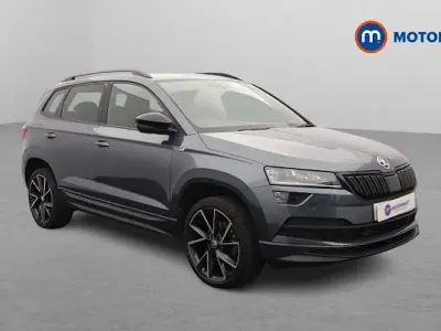 Used Skoda Karoq SportLine 150 HP (110 kW) 2021 Grey SUV
