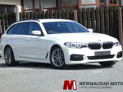 Used BMW 530 M Sport 261 HP (191 kW) 2019 White Estate