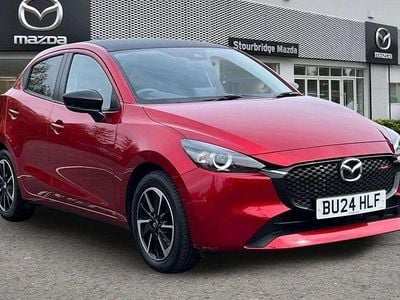 Begagnad Mazda 2 Homura-Aka 90 HK (66 kW) 2024 Röd Halvkombi