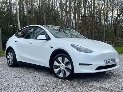 Used Tesla Model Y Long Range AWD 378 kW (514 HP) 2022 White SUV