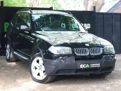 Begagnad BMW X3 Sport Line 231 HK (169 kW) 2004 Svart SUV