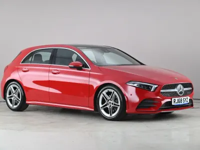 Used Mercedes A200 AMG Line Premium Plus 2018 Red Hatchback