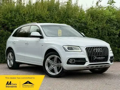 Used Audi Q5 S-line plus 190 HP (139 kW) 2016 White SUV