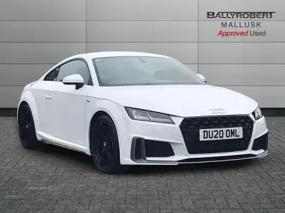 Used Audi TT S-Line 197 HP (144 kW) 2020 White Coupe