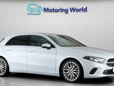 Used Mercedes A180 Executive 136 HP (100 kW) 2022 White Hatchback