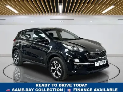 Used Kia Sportage 177 HP (130 kW) 2019 Black SUV
