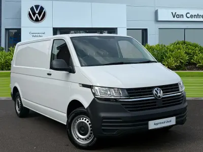 Begagnad VW Transporter Startline 150 HK (110 kW) 2023 Vit Van