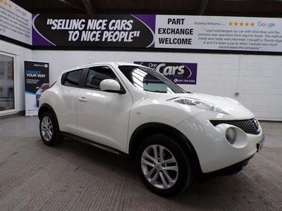 Used Nissan Juke Tekna 110 HP (80 kW) 2012 White SUV