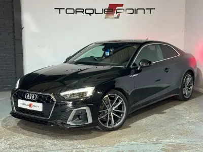 Used Audi A5 S-Line 190 HP (139 kW) 2020 Black Coupe
