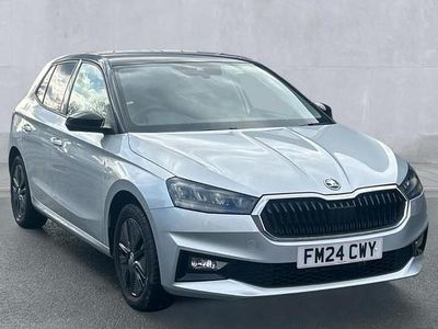 Used Skoda Fabia Colour Edition 80 HP (58 kW) 2024 Brilliant silver metallic black magic pearl effect Hatchback