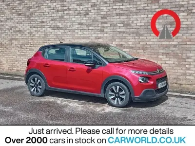 Begagnad Citroën C3 Feel 68 HK (50 kW) 2019 Röd Halvkombi