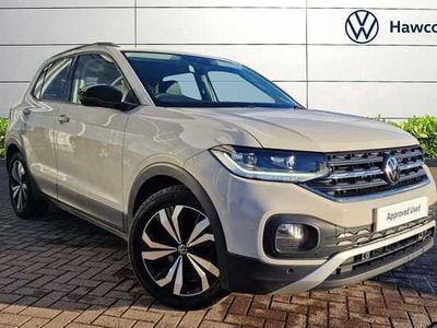 Grey Used 2021 VW T-Cross Black Edition SUV | £16,495 (Fair price)