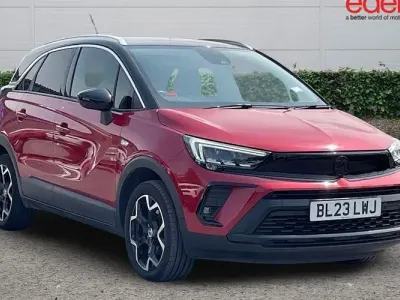 Used Vauxhall Crossland Ultimate 131 HP (96 kW) 2023 Red SUV