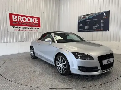 Used Audi TT Roadster 170 HP (125 kW) 2009 Silver Cabriolet