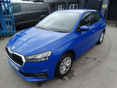 Used Skoda Fabia Comfort 2022 Blue Hatchback