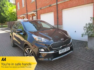 Used Kia Sportage 177 HP (130 kW) 2019 Black SUV