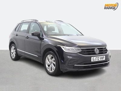 Black Used 2022 VW Tiguan Life SUV | £17,295 (Fair price)