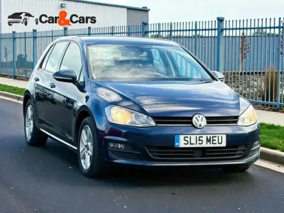 Used VW Golf VII Match 2015 Blue Hatchback
