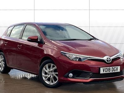 Red Used 2018 Toyota Auris Hatchback | £13,211 (A bit pricey)