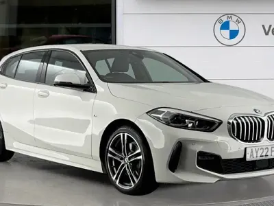 Used BMW 118 M Sport 136 HP (100 kW) 2022 White Hatchback