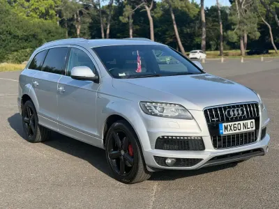 Used Audi Q7 S-Line 2010 Silver SUV
