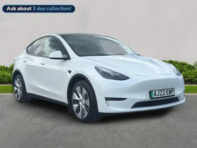 Used Tesla Model Y Long Range AWD 378 kW (514 HP) 2022 White SUV