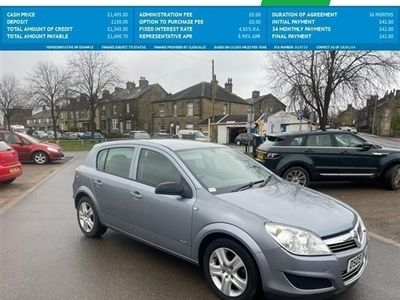 used Vauxhall Astra 1.4 CLUB 16V TWINPORT 5d 90 BHP