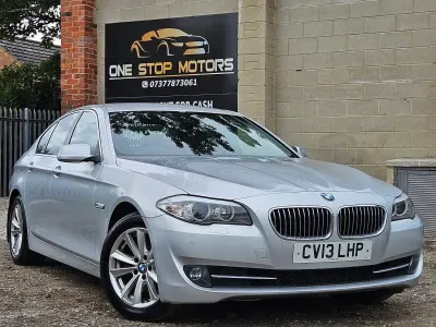 Used BMW 520 Comfort Edition 190 HP (139 kW) 2013 Silver Sedan