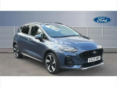 Used Ford Fiesta Active 125 HP (91 kW) 2022 Blue Hatchback