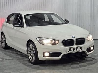 Used BMW 118 Sport Line 2019 White Hatchback