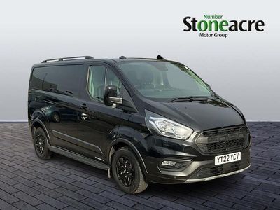 Used Ford Transit Custom 130 HP (95 kW) 2022 Black Van