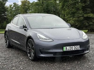 Grey Used 2020 Tesla Model 3 Performance Sedan | £17,895 (Good price)