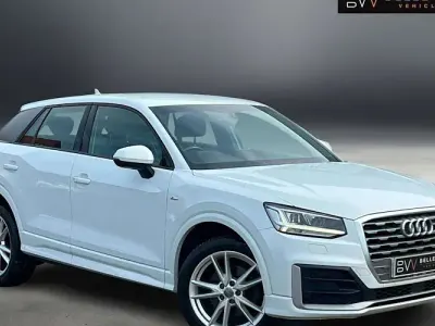 Used Audi Q2 S-Line 116 HP (85 kW) 2018 White SUV