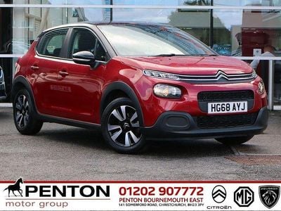 Used Citroën C3 Feel 67 HP (49 kW) 2019 Red Hatchback
