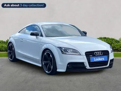 Used Audi TT Black Edition 170 HP (125 kW) 2014 White Coupe