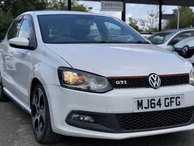 Used VW Polo GTI 180 HP (132 kW) 2013 White Hatchback