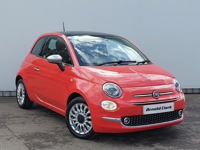 Used Fiat 500 Lounge 69 HP (50 kW) 2017 Pink Hatchback