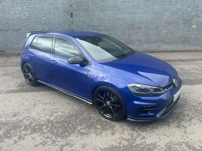 Used VW Golf VII R 310 HP (228 kW) 2018 Blue Hatchback