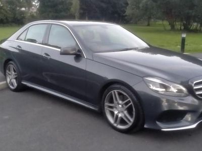 Used Mercedes E250 AMG line 204 HP (150 kW) 2015 Grey Sedan