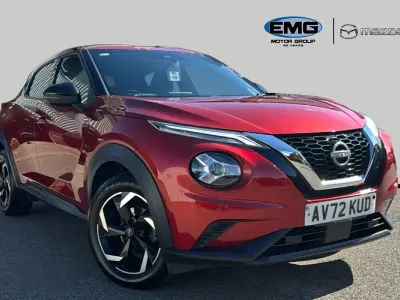 Used Nissan Juke N-Connecta 114 HP (83 kW) 2022 Red SUV