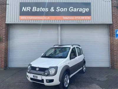 Used Fiat Panda 4x4 Cross 2010 White Hatchback
