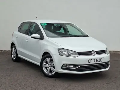 Used VW Polo Edition 90 HP (66 kW) 2017 White Hatchback