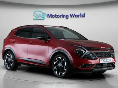 Used Kia Sportage GT-Line 150 HP (110 kW) 2022 Red SUV
