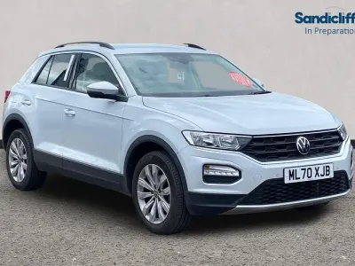 Used VW T-Roc SE 150 HP (110 kW) 2020 Silver SUV