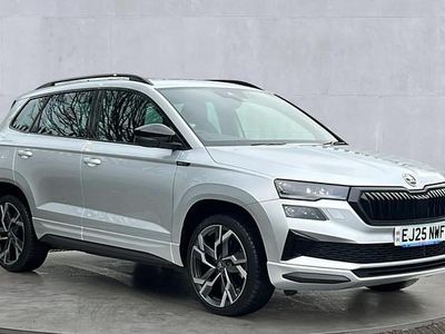Used Skoda Karoq SportLine 150 HP (110 kW) 2025 Silver SUV