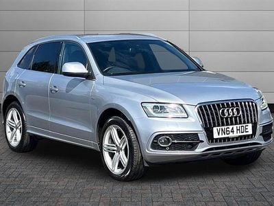 Used Audi Q5 S-line plus 225 HP (165 kW) 2014 Floret silver SUV