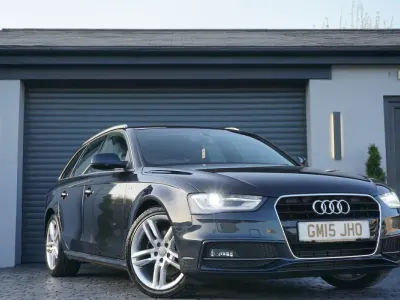 Used Audi A4 S-Line 2015 Blue Estate