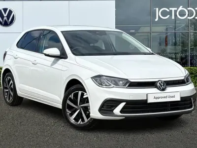 New VW Polo Match 95 HP (69 kW) 2026 White Hatchback