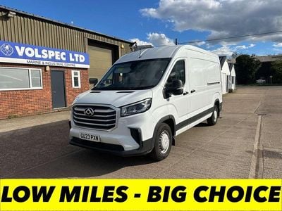 Used Maxus V90 163 HP (119 kW) 2023 White Van