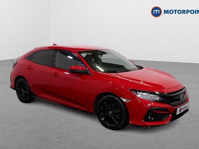 Red Used 2021 Honda Civic Sport Hatchback | £19,349 (Fair price)